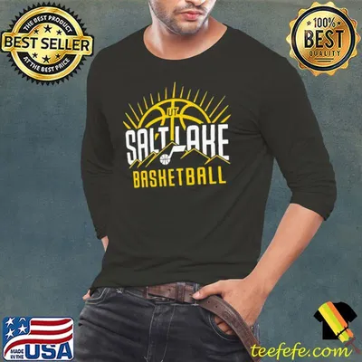 Utah Jazz Salt Lake basketball shirt