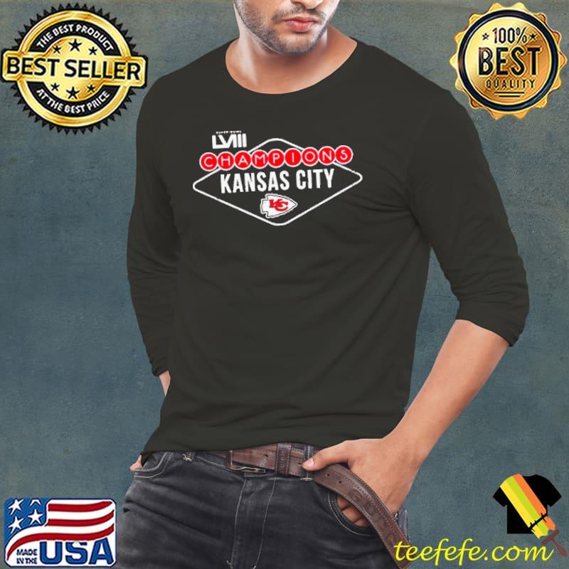 Vegas Sign Kansas City Chiefs Super Bowl LVIII Champions shirt Vegas Sign Kansas City Chiefs Super Bowl LVIII Champions shirt