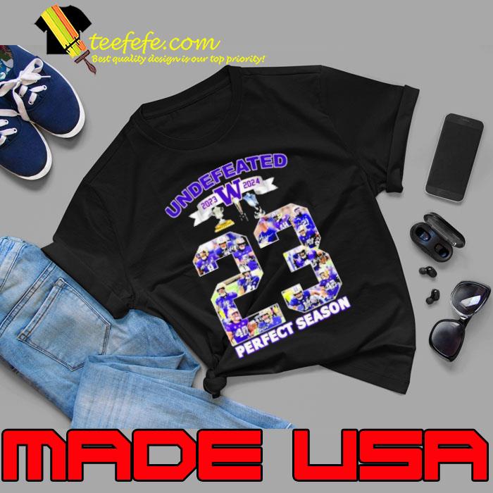 Washington Huskies 2023-2024 Undefeated Perfect Season Signatures Shirt Unisex Washington Huskies 2023-2024 Undefeated Perfect Season Signatures Shirt Unisex