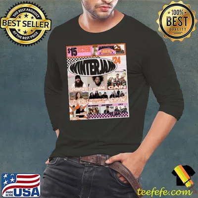 Winter Jam 2024 Lineup Music Tour shirt
