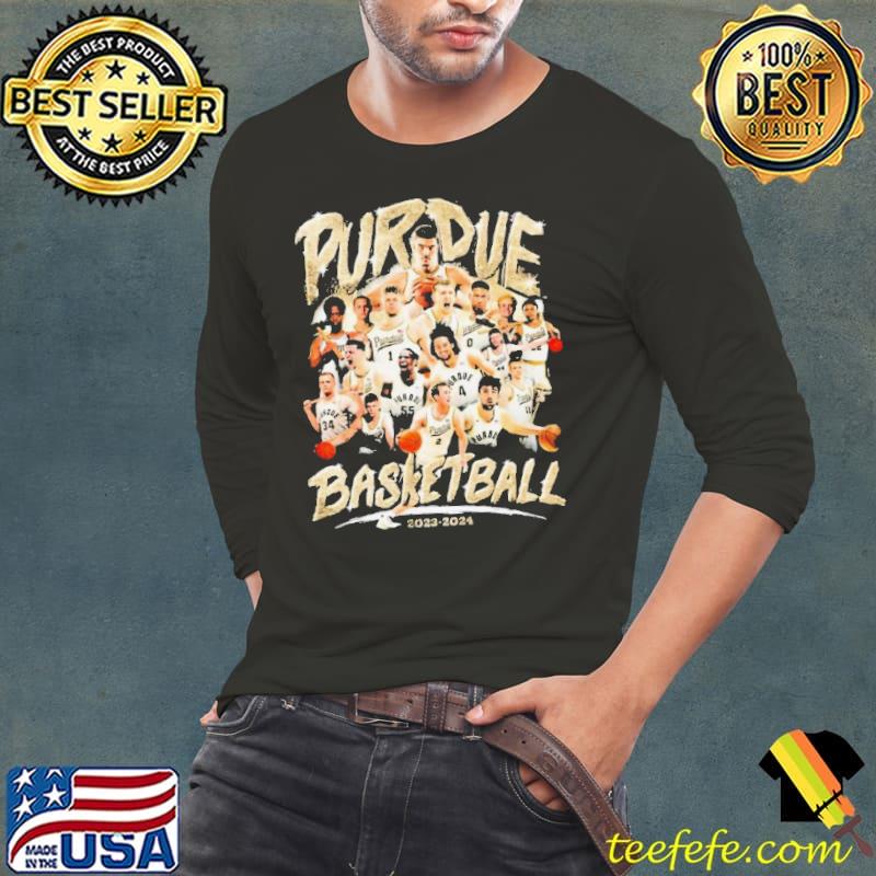 2023-2024 Purdue Men’s Basketball Team Shirt Long Sleeve Tee 2023-2024 Purdue Men’s Basketball Team Shirt Long Sleeve Tee