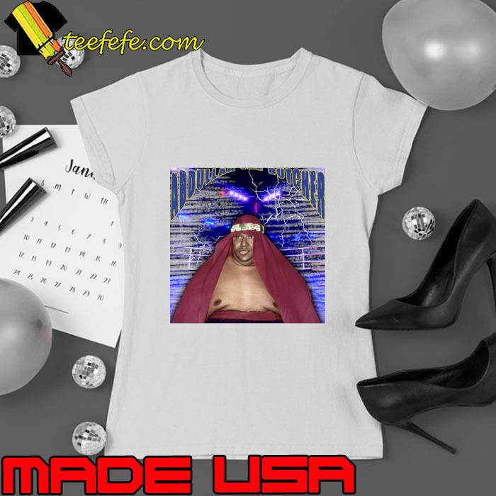 Abdullah the Butcher Canadian retired professional wrestler T-Shirt Ladies tee Abdullah the Butcher Canadian retired professional wrestler T-Shirt Ladies tee