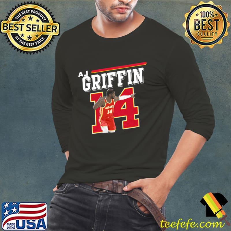 AJ Griffin American professional basketball player for the Atlanta Hawks T-Shirt Long Sleeve Tee AJ Griffin American professional basketball player for the Atlanta Hawks T-Shirt Long Sleeve Tee