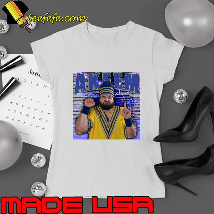 Akeem top heel for Universal Wrestling Federation T-Shirt Ladies tee Akeem top heel for Universal Wrestling Federation T-Shirt Ladies tee