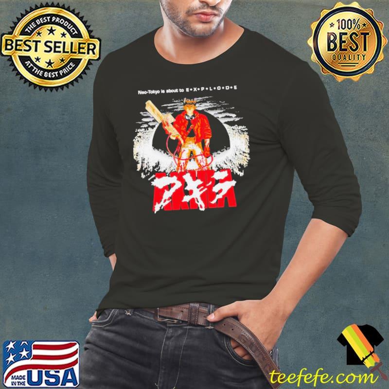 Akira Neo-Tokyo is about to Explode s Long Sleeve Tee Akira Neo-Tokyo is about to Explode s Long Sleeve Tee