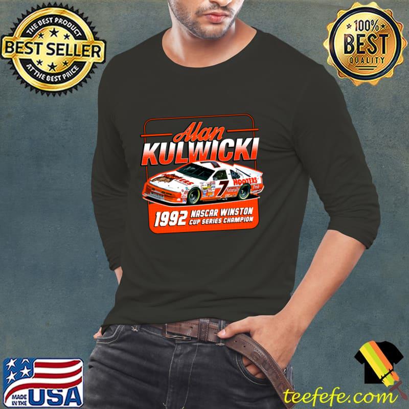 Alan Kulwicki 1992 Nascar Winston Cup Series Champion T-Shirt Long Sleeve Tee Alan Kulwicki 1992 Nascar Winston Cup Series Champion T-Shirt Long Sleeve Tee