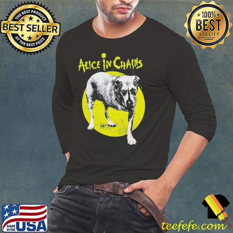 Alice In Chains Three-Legged Dog v2 Shirt Long Sleeve Tee Alice In Chains Three-Legged Dog v2 Shirt Long Sleeve Tee