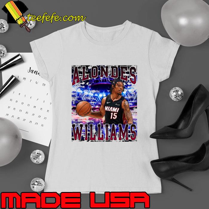 Alondes Williams American professional basketball player for the Miami Heat T-Shirt