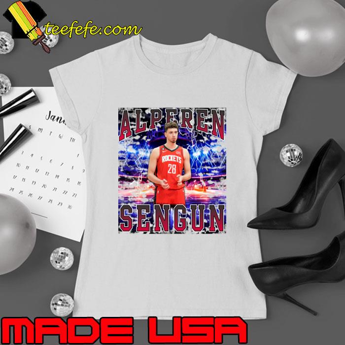 Alperen Sengun Turkish professional basketball player for the Houston Rockets T-Shirt Ladies tee Alperen Sengun Turkish professional basketball player for the Houston Rockets T-Shirt Ladies tee