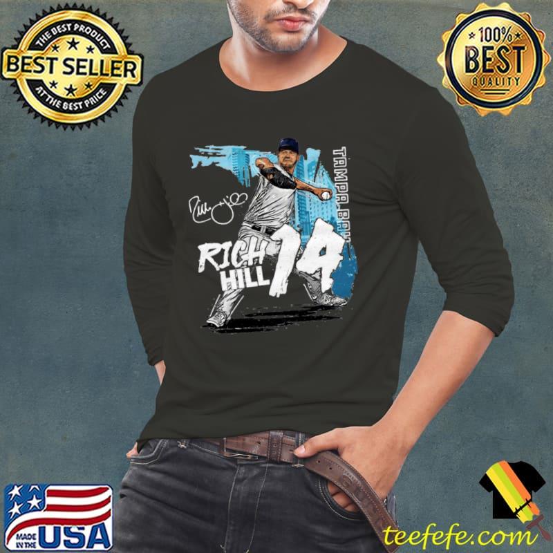 American baseball coach signature rich hill T-Shirt American baseball coach signature rich hill T-Shirt
