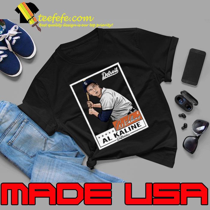 American professional baseball right fielder al kaline throwback card T-Shirt Unisex American professional baseball right fielder al kaline throwback card T-Shirt Unisex
