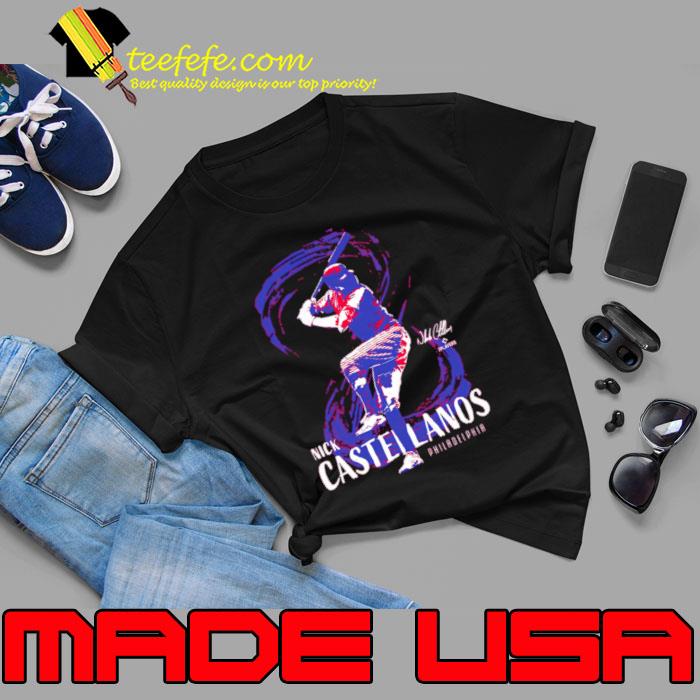 American professional baseball right fielder third baseman Philadelphia Phillies signature nick castellanos T-Shirt Unisex American professional baseball right fielder third baseman Philadelphia Phillies signature nick castellanos T-Shirt Unisex