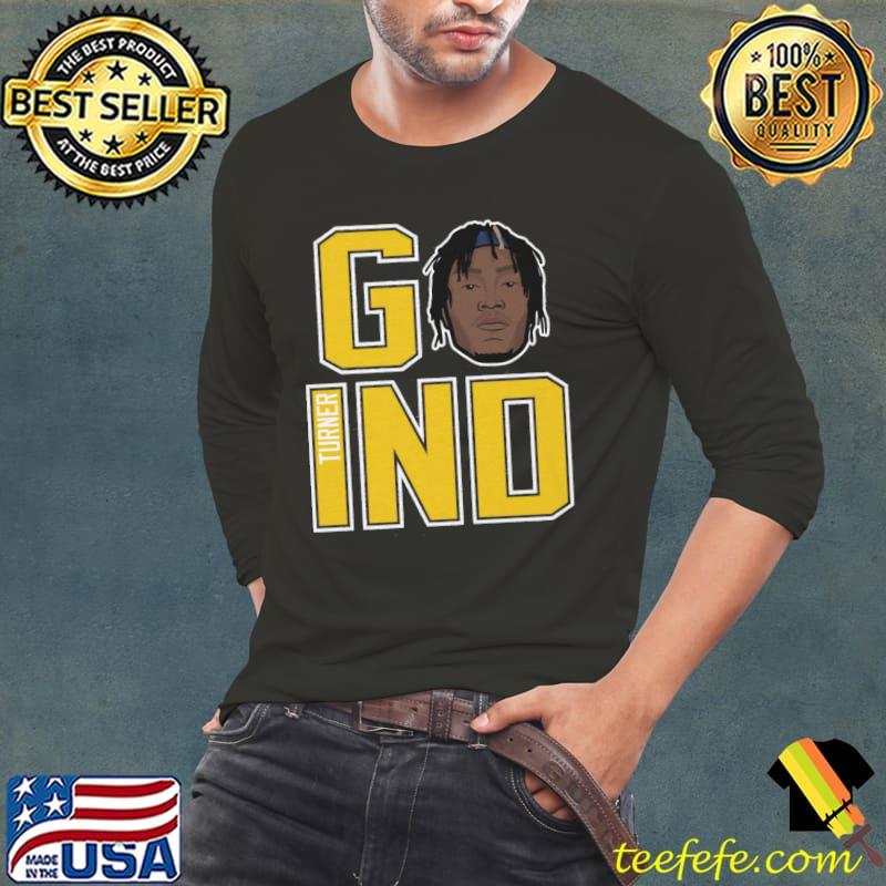 American professional basketball player for the Indiana Pacers myles turner go ind T-Shirt Long Sleeve Tee American professional basketball player for the Indiana Pacers myles turner go ind T-Shirt Long Sleeve Tee