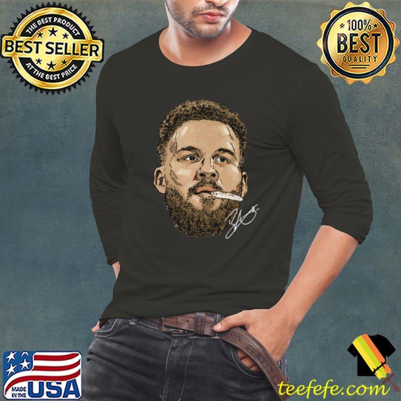 American professional basketball player signature blake griffin mouthguard T-Shirt Long Sleeve Tee American professional basketball player signature blake griffin mouthguard T-Shirt Long Sleeve Tee
