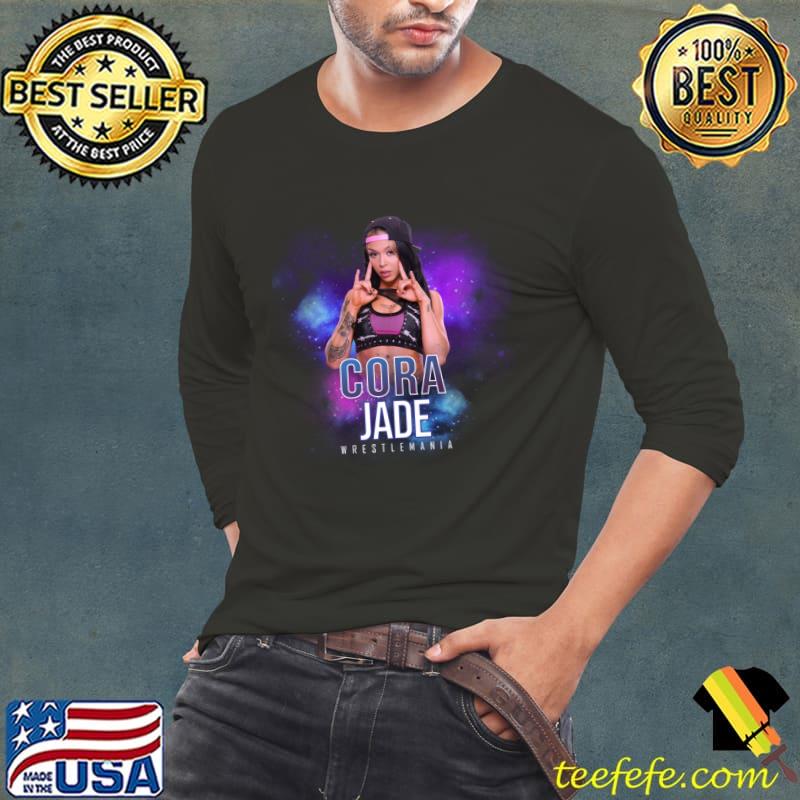 American professional wrestler cora jade wrestle T-Shirt Long Sleeve Tee American professional wrestler cora jade wrestle T-Shirt Long Sleeve Tee