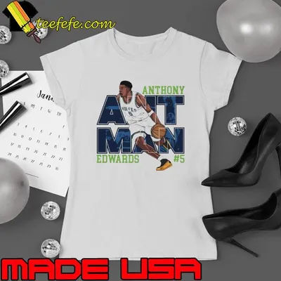 Anthony Edwards #5 Ant Man Minnesota Timberwolves Shirt