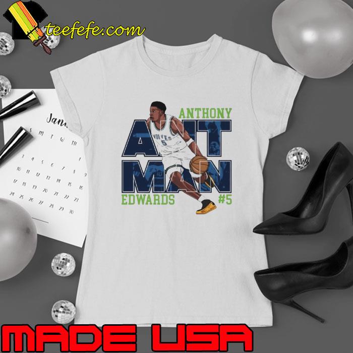 Anthony Edwards #5 Ant Man Minnesota Timberwolves Shirt