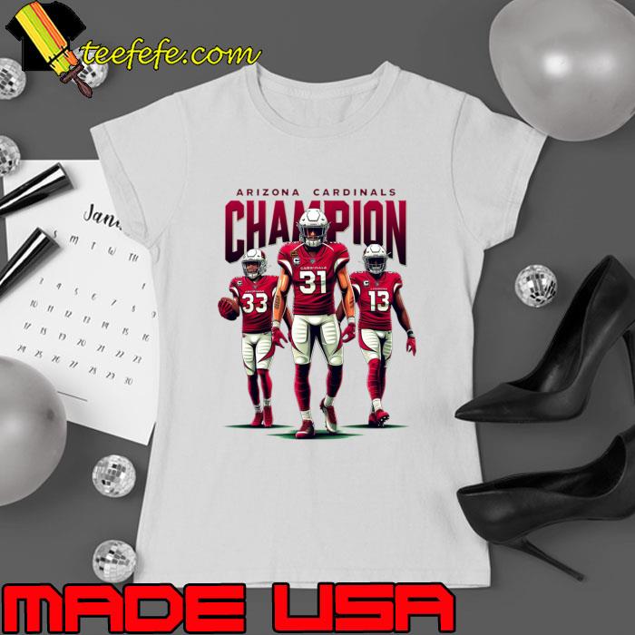 Arizona Cardinals professional American football team Champion T-Shirt Ladies tee Arizona Cardinals professional American football team Champion T-Shirt Ladies tee