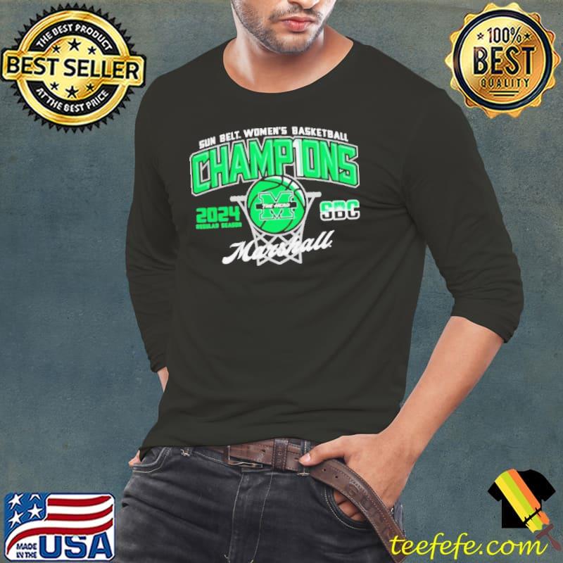 Awesome marshall University Women’s Basketball 2024 Sun Belt Conference Regular Season Champions Shirt