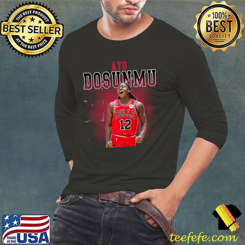 Ayo Dosunmu American professional basketball player for Chicago Bulls T-Shirt Long Sleeve Tee Ayo Dosunmu American professional basketball player for Chicago Bulls T-Shirt Long Sleeve Tee