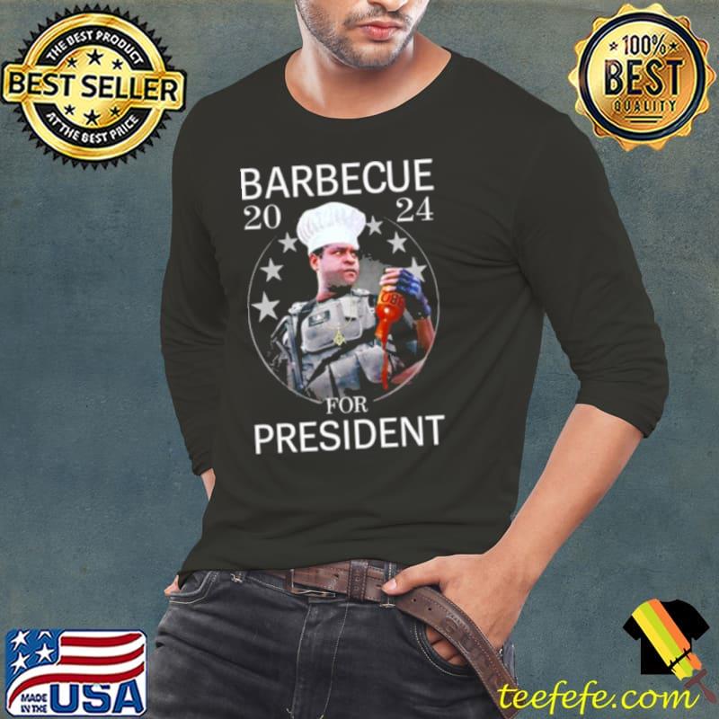 Barbecue 2024 For President s Long Sleeve Tee Barbecue 2024 For President s Long Sleeve Tee