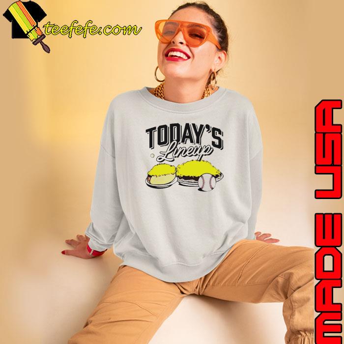 Baseball Today’s lineup s Sweatshirt Baseball Today’s lineup s Sweatshirt