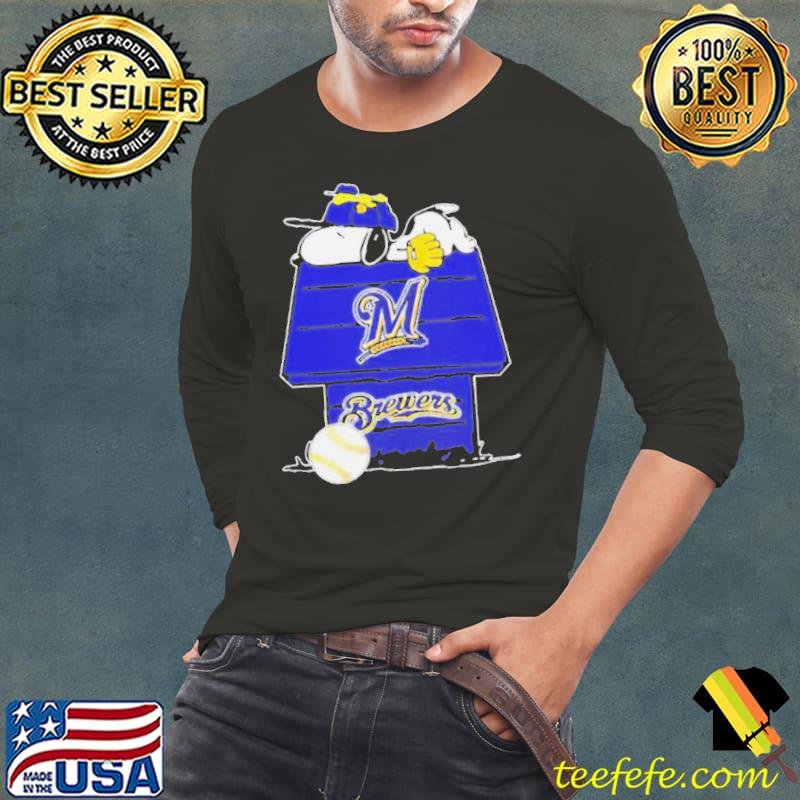 Best milwaukee Brewers Snoopy And Woodstock The Peanuts Baseball Shirt Long Sleeve Tee Best milwaukee Brewers Snoopy And Woodstock The Peanuts Baseball Shirt Long Sleeve Tee