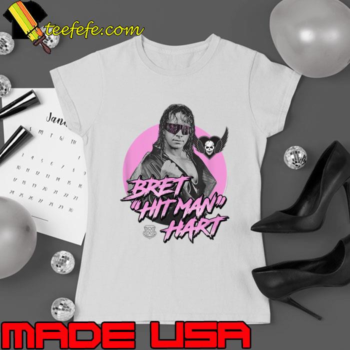 Bret Hart Limited Canadian-American retired professional wrestler Hit Man Hart T-Shirt Ladies tee Bret Hart Limited Canadian-American retired professional wrestler Hit Man Hart T-Shirt Ladies tee