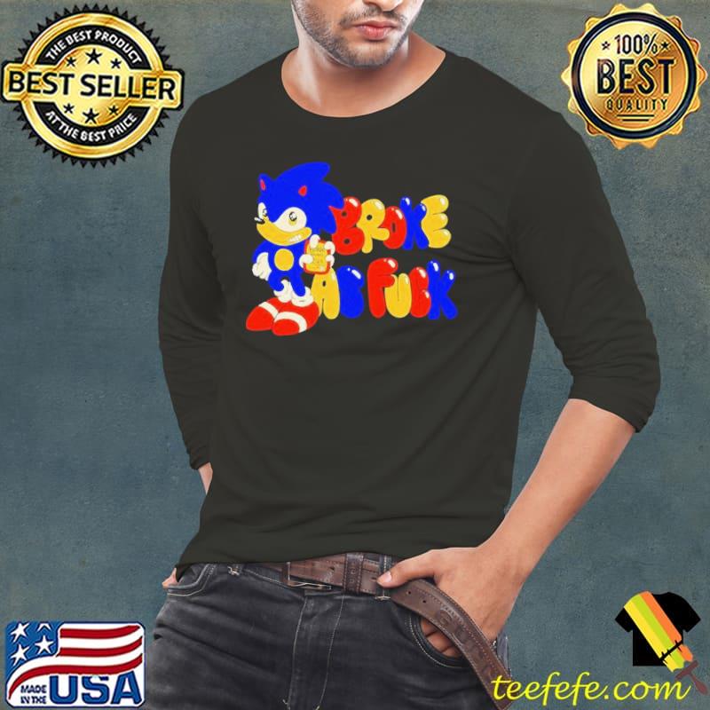 Broke Blue Boi by Ghoulshack Shirt Long Sleeve Tee Broke Blue Boi by Ghoulshack Shirt Long Sleeve Tee