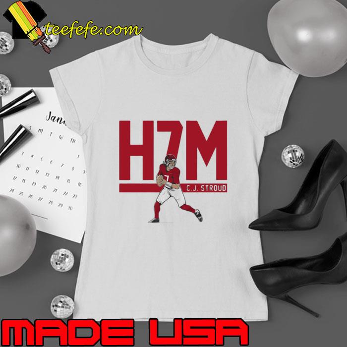 C.J. Stroud H7M American football quarterback for the Houston Texans T-Shirt Ladies tee C.J. Stroud H7M American football quarterback for the Houston Texans T-Shirt Ladies tee