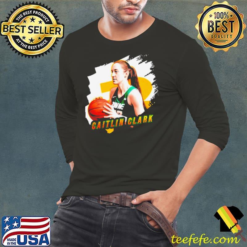 Caitlin Clark GOAT Iowa Hawkeyes NCAA Basketball player s Long Sleeve Tee Caitlin Clark GOAT Iowa Hawkeyes NCAA Basketball player s Long Sleeve Tee