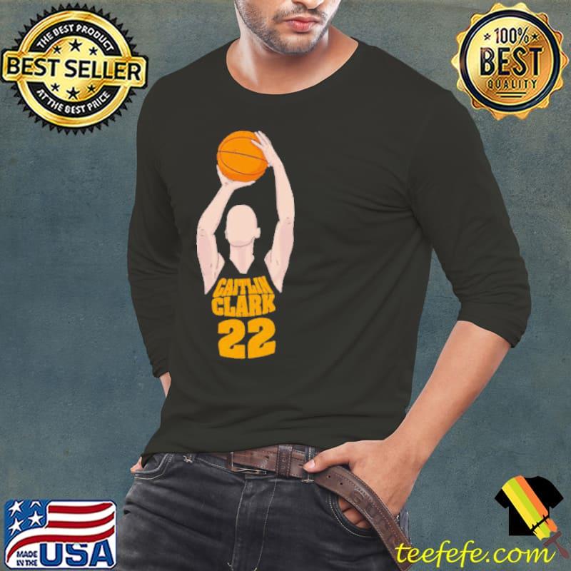 Caitlin Clark Player Basketball NCAA Iowa Hawkeyes s Long Sleeve Tee Caitlin Clark Player Basketball NCAA Iowa Hawkeyes s Long Sleeve Tee