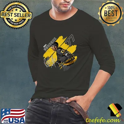 Canadian former professional ice hockey player ray bourque stripes T-Shirt