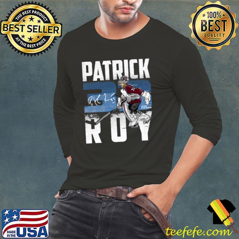 Canadian professional ice hockey coach signature patrick roy 33 T-Shirt Canadian professional ice hockey coach signature patrick roy 33 T-Shirt