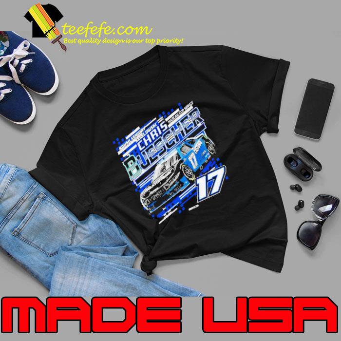 Chris Buescher Checkered Flag Sports Black Patriot s Unisex Chris Buescher Checkered Flag Sports Black Patriot s Unisex