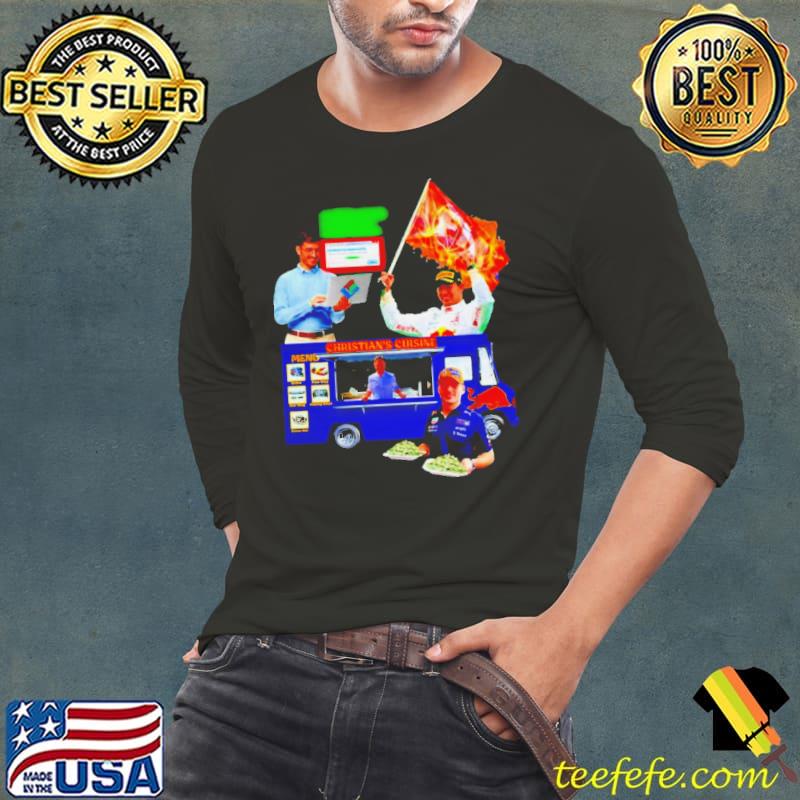 Christian’s Cuisine Red Bull shirt Christian’s Cuisine Red Bull shirt