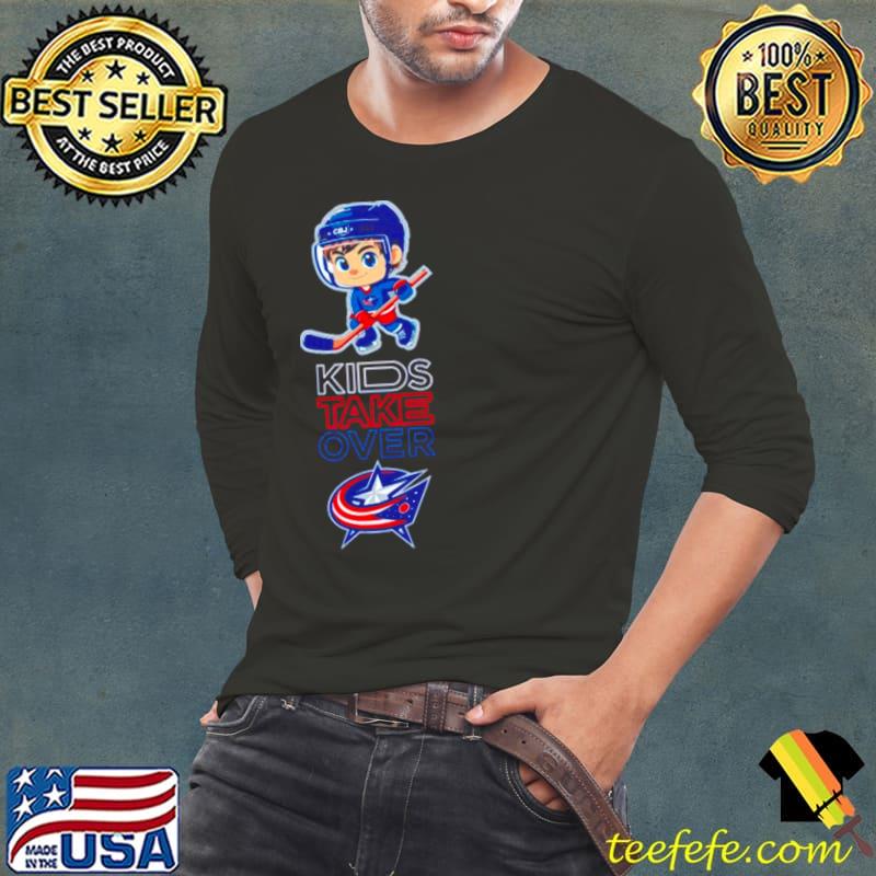 Columbus Blue Jackets kids take over s Long Sleeve Tee Columbus Blue Jackets kids take over s Long Sleeve Tee
