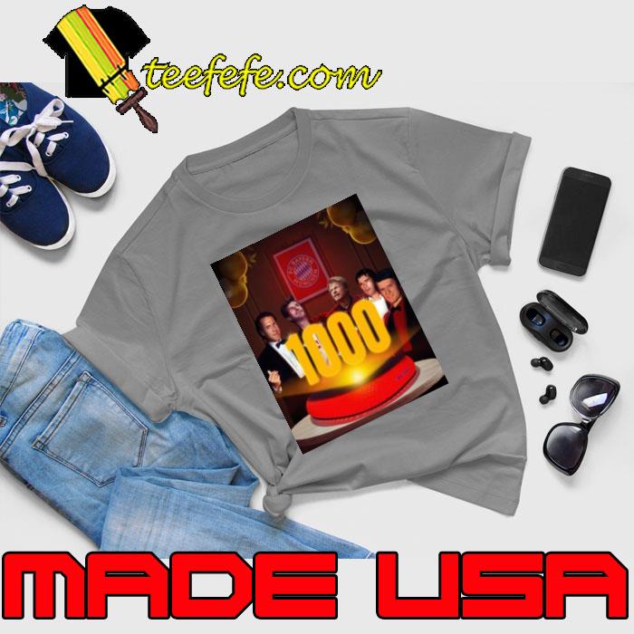 Congrats 1000 Home Game For Bayern Munich In The Bundesliga A Milestone For The German Giants s Unisex Congrats 1000 Home Game For Bayern Munich In The Bundesliga A Milestone For The German Giants s Unisex