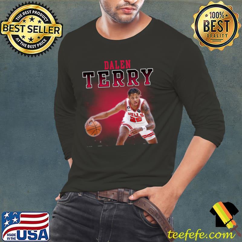 Dalen Terry American professional basketball player for Chicago Bulls T-Shirt Long Sleeve Tee Dalen Terry American professional basketball player for Chicago Bulls T-Shirt Long Sleeve Tee