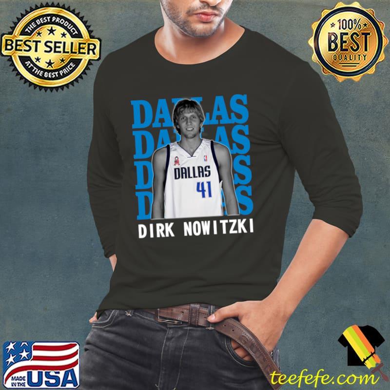 Dallas Mavericks American professional basketball Dirk Nowitzki 41 T-Shirt