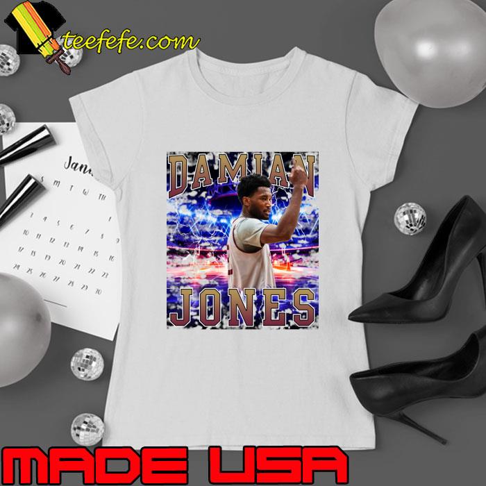Damian Jones American professional basketball player for the Cleveland Cavaliers T-Shirt Ladies tee Damian Jones American professional basketball player for the Cleveland Cavaliers T-Shirt Ladies tee