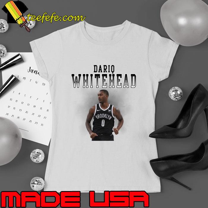 Dariq Whitehead American professional basketball player for the Brooklyn Nets T-Shirt Ladies tee Dariq Whitehead American professional basketball player for the Brooklyn Nets T-Shirt Ladies tee