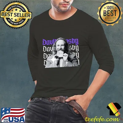 David crosby x 70s retro American singer songwriter and guitarist T-Shirt