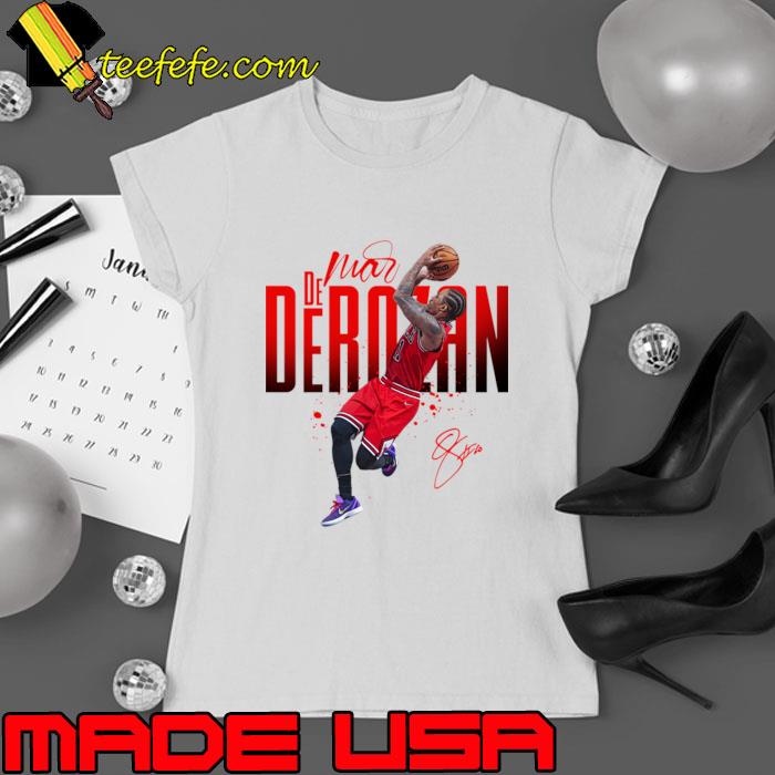 Demar Derozan Signature American professional basketball player for the Chicago Bulls T-Shirt Ladies tee Demar Derozan Signature American professional basketball player for the Chicago Bulls T-Shirt Ladies tee