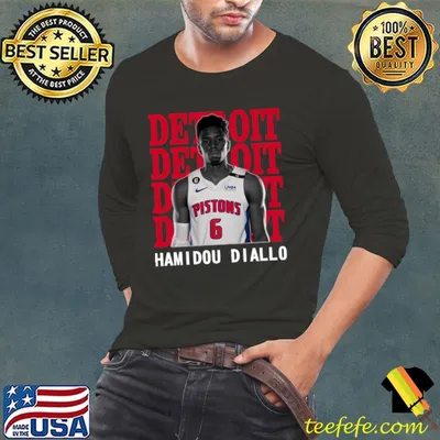 Detroit Pistons Hamidou Diallo 6 American professional basketball player for the Capital City Go-Go T-Shirt