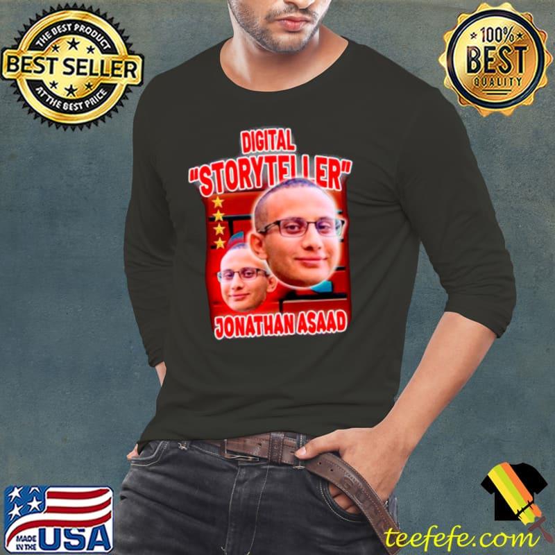 Digital Storyteller Jonathan Asaad s Long Sleeve Tee Digital Storyteller Jonathan Asaad s Long Sleeve Tee