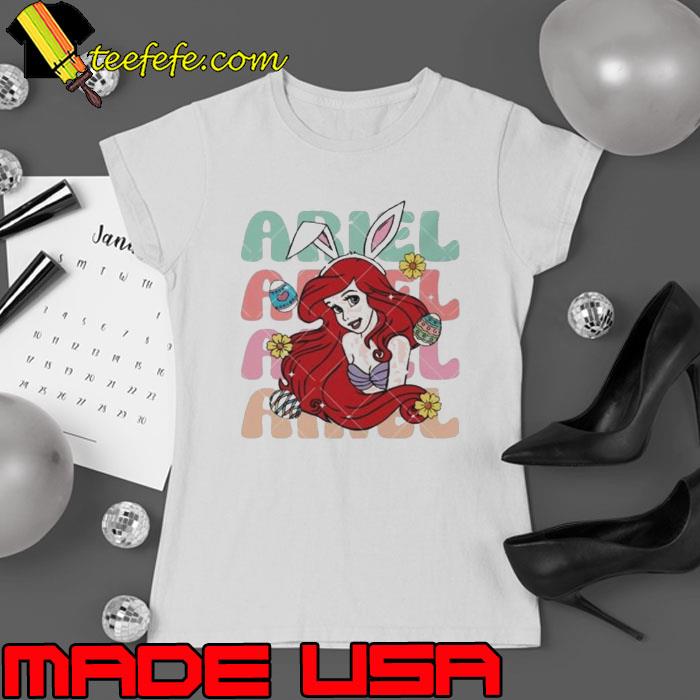 Disney Ariel Princess Easter Ariel Bunny s Ladies tee Disney Ariel Princess Easter Ariel Bunny s Ladies tee