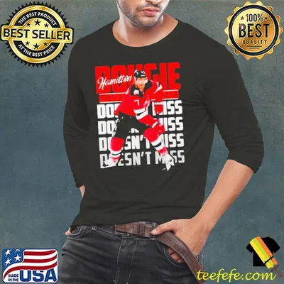 Dougie Hamilton hockey player shirt