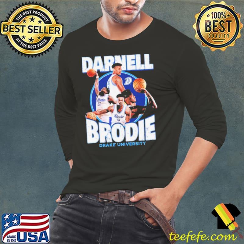 Drake Bulldogs 2024 NCAA Men’s Basketball Darnell Brodie 2023 – 2024 Post Season Shirt