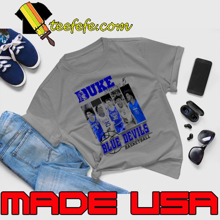 Duke Blue Devils Basketball Starting 5 s Unisex Duke Blue Devils Basketball Starting 5 s Unisex